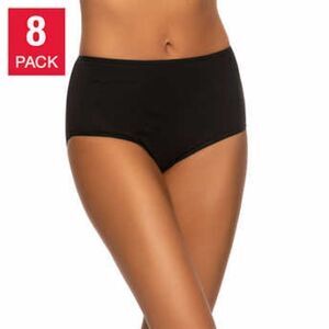 Felina Ladies' Cotton Stretch Brief, 8pk